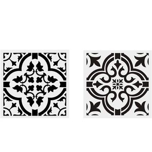 Mexican tile stencil